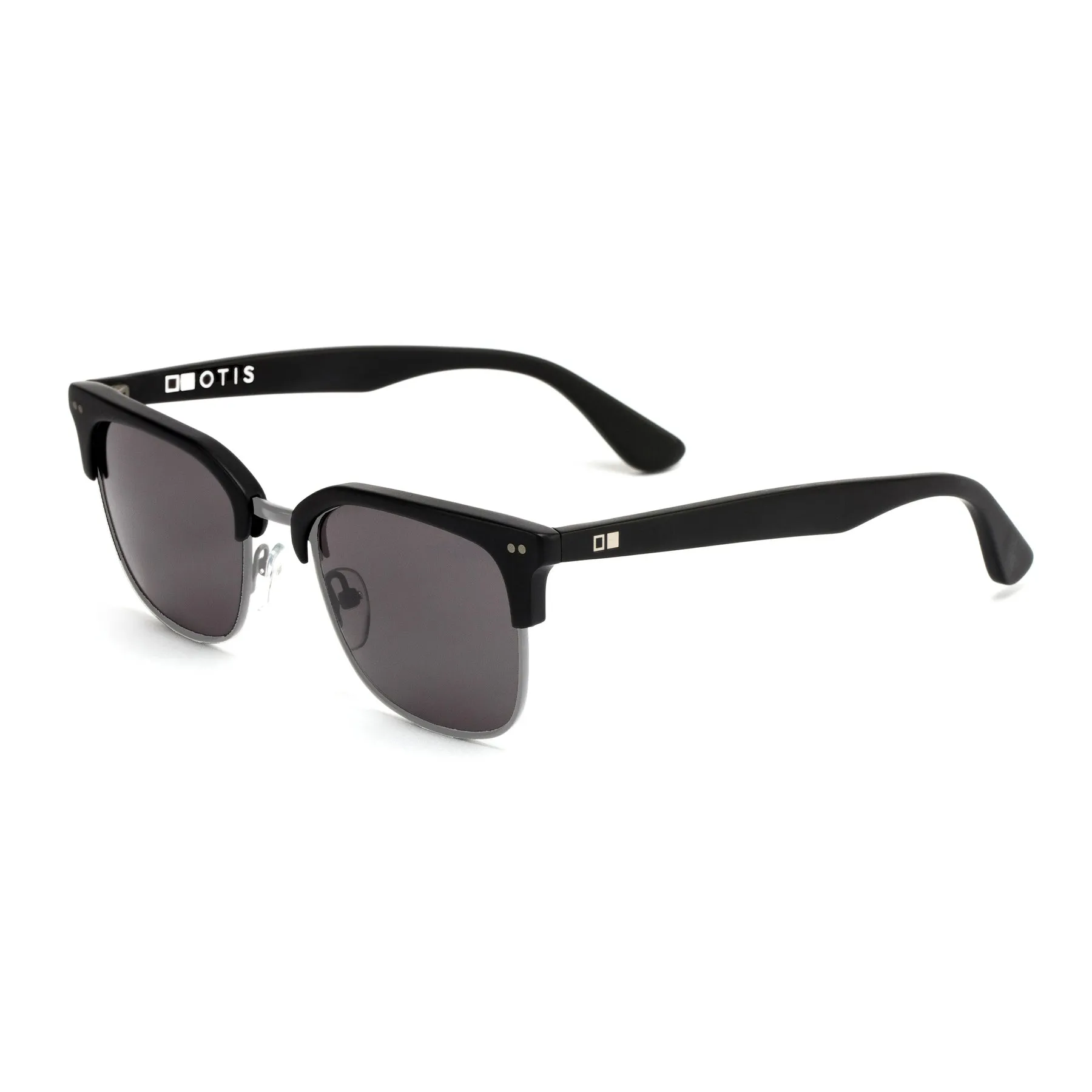 100 CLUB - Matte Black - Brushed Gunmetal / Grey