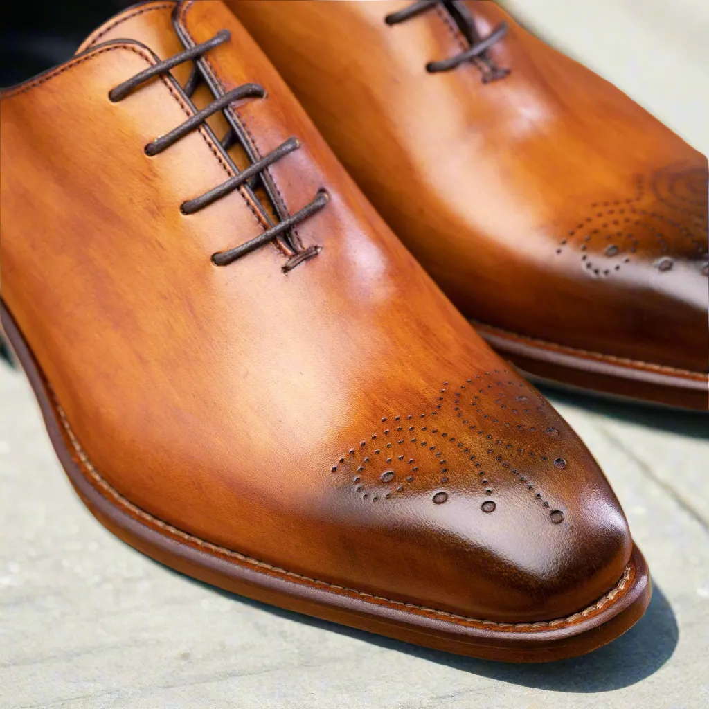 4633 Calzoleria Toscana Cayenne Calf Wholecut Balmoral