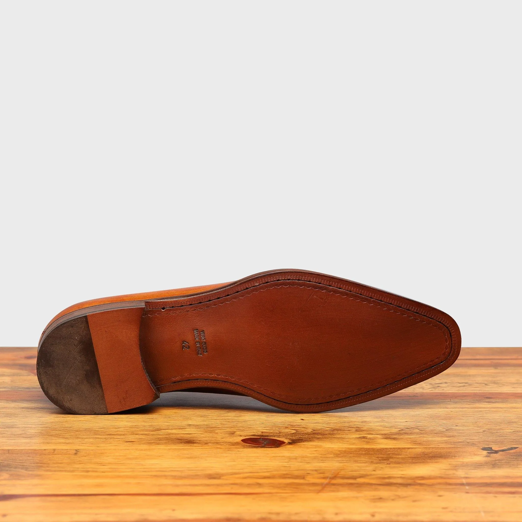 4633 Calzoleria Toscana Cayenne Calf Wholecut Balmoral