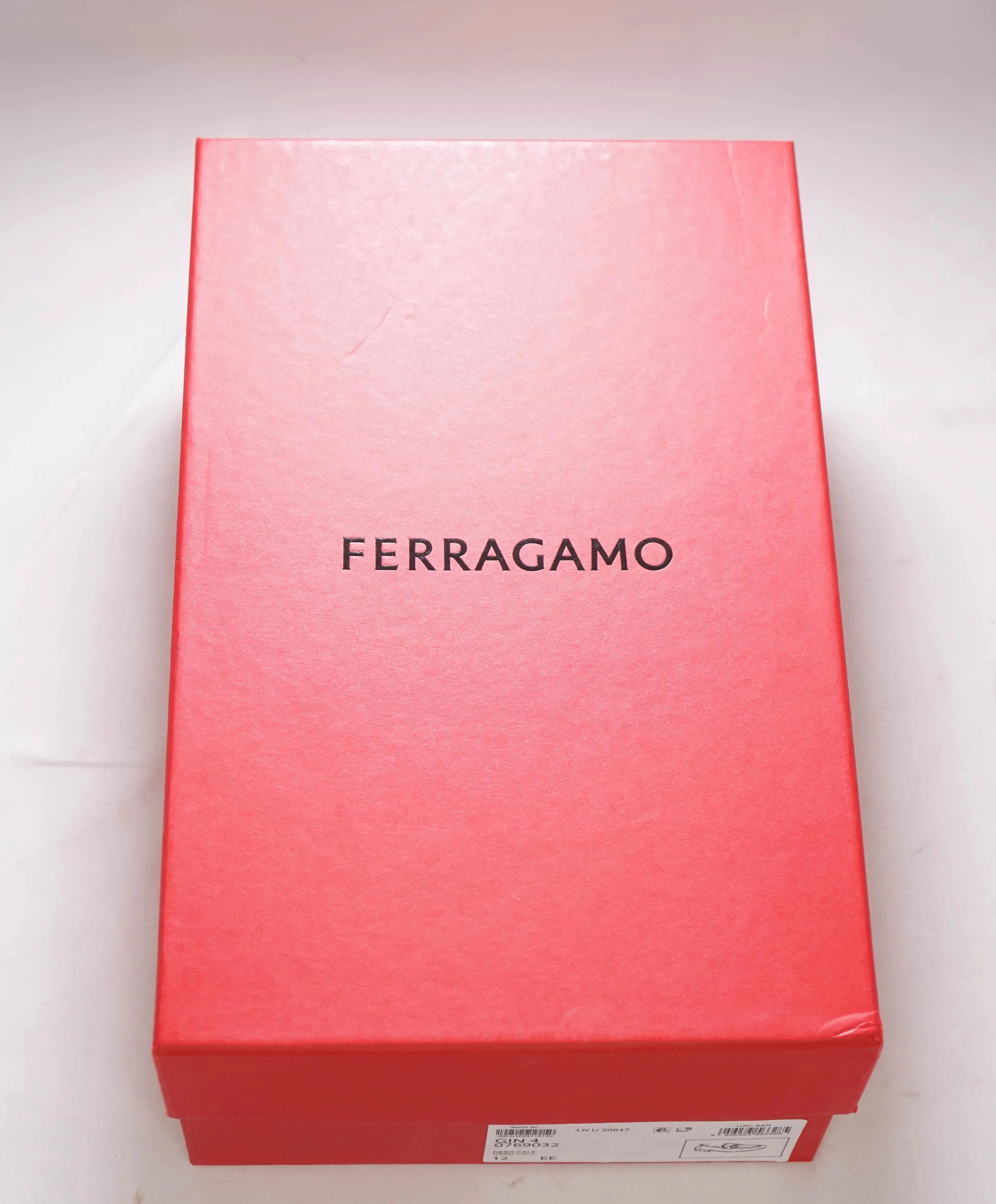 $850 SALVATORE FERRAGAMO - “GIN 4" Gancini Bit Loafer Black Leather - 9 EE US