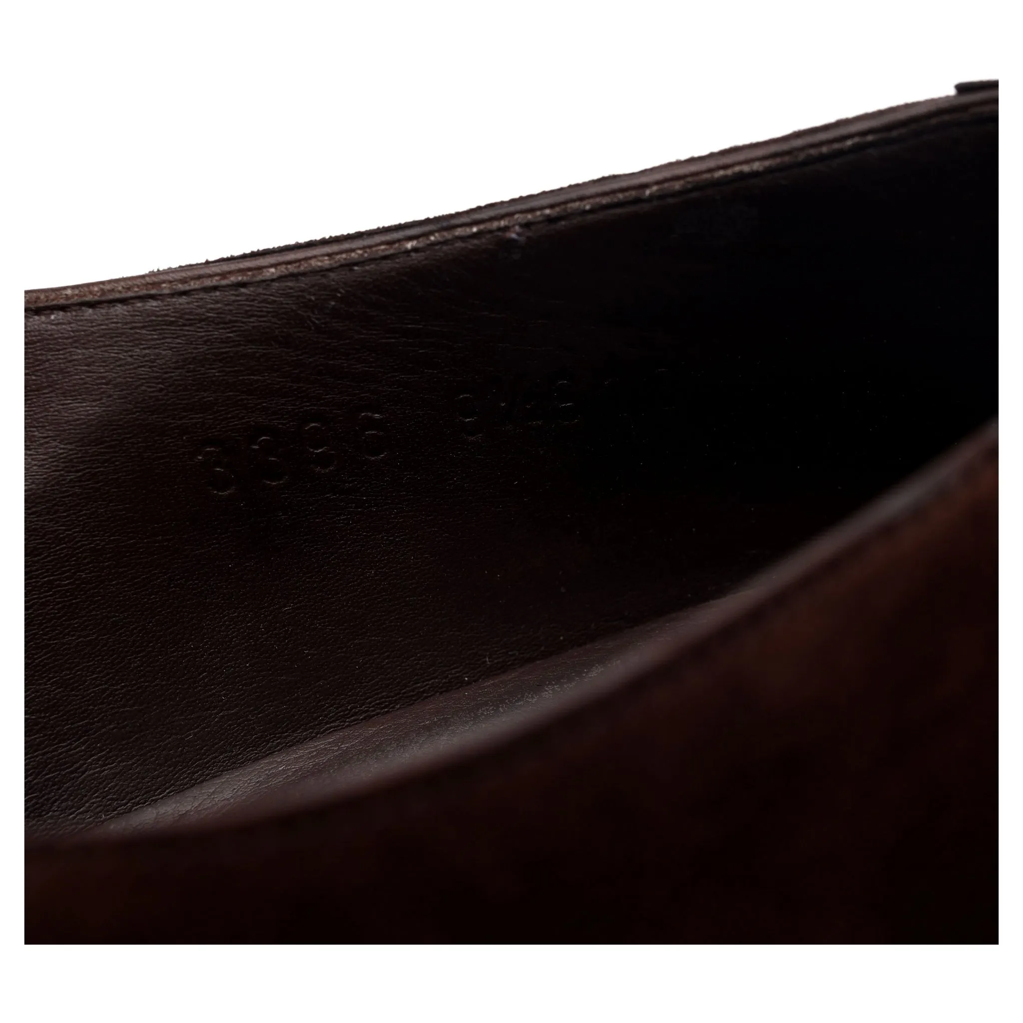 '910' Dark Brown Suede Wholecut Oxford UK 9.5 EE