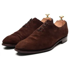 '910' Dark Brown Suede Wholecut Oxford UK 9.5 EE