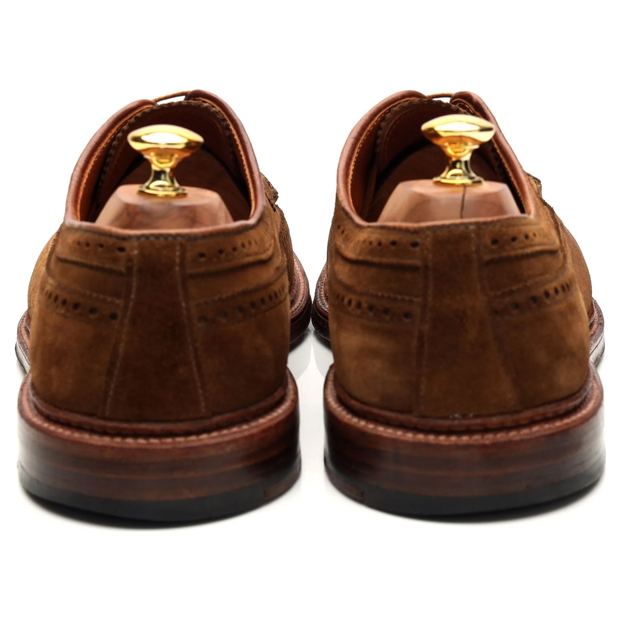 '97785' Snuff Brown Suede Derby Brogue UK 11.5 US 12 D