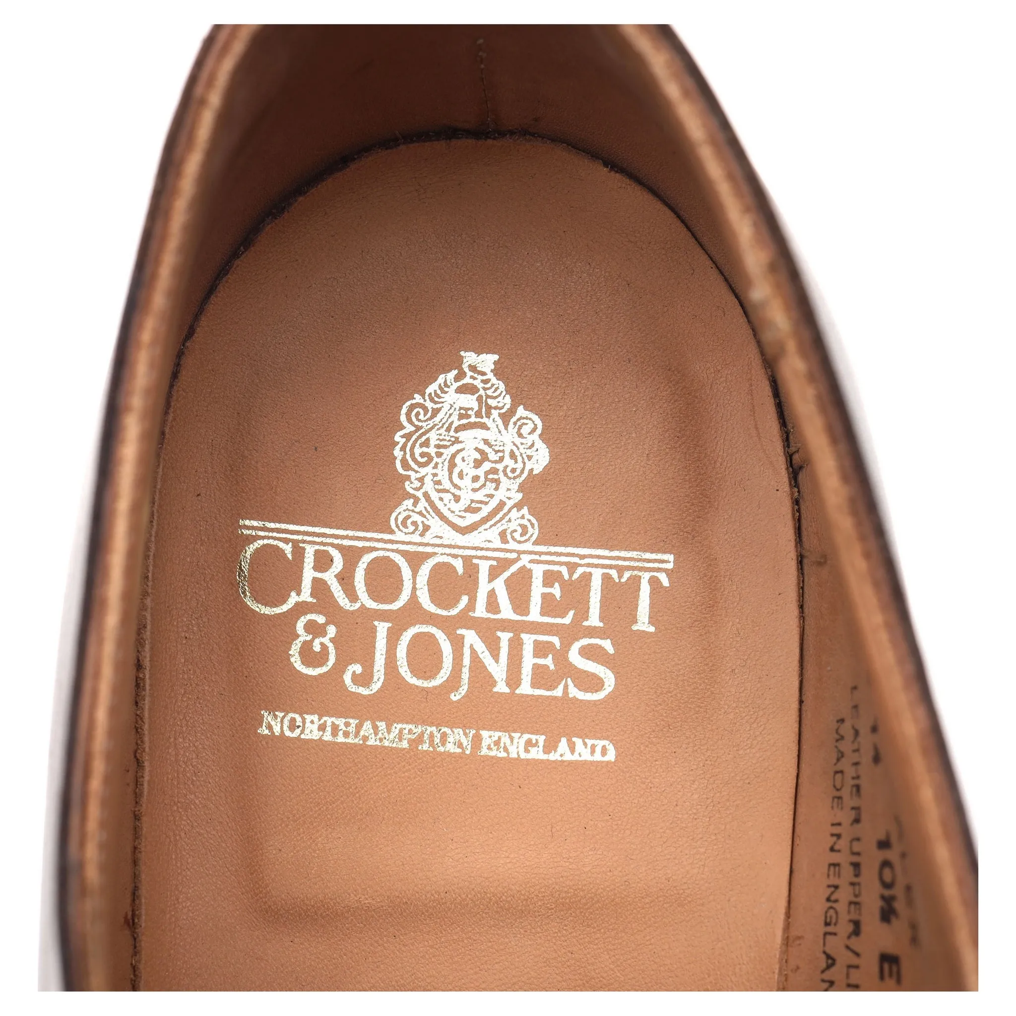 'Alex' Dark Brown Leather Wholecut Oxford UK 10.5 E