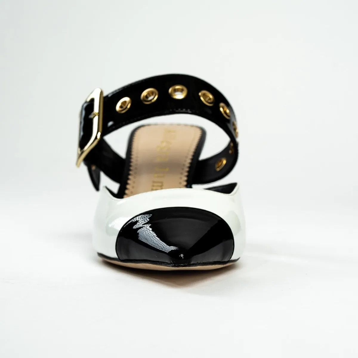 Arianna Patent Leather Mule