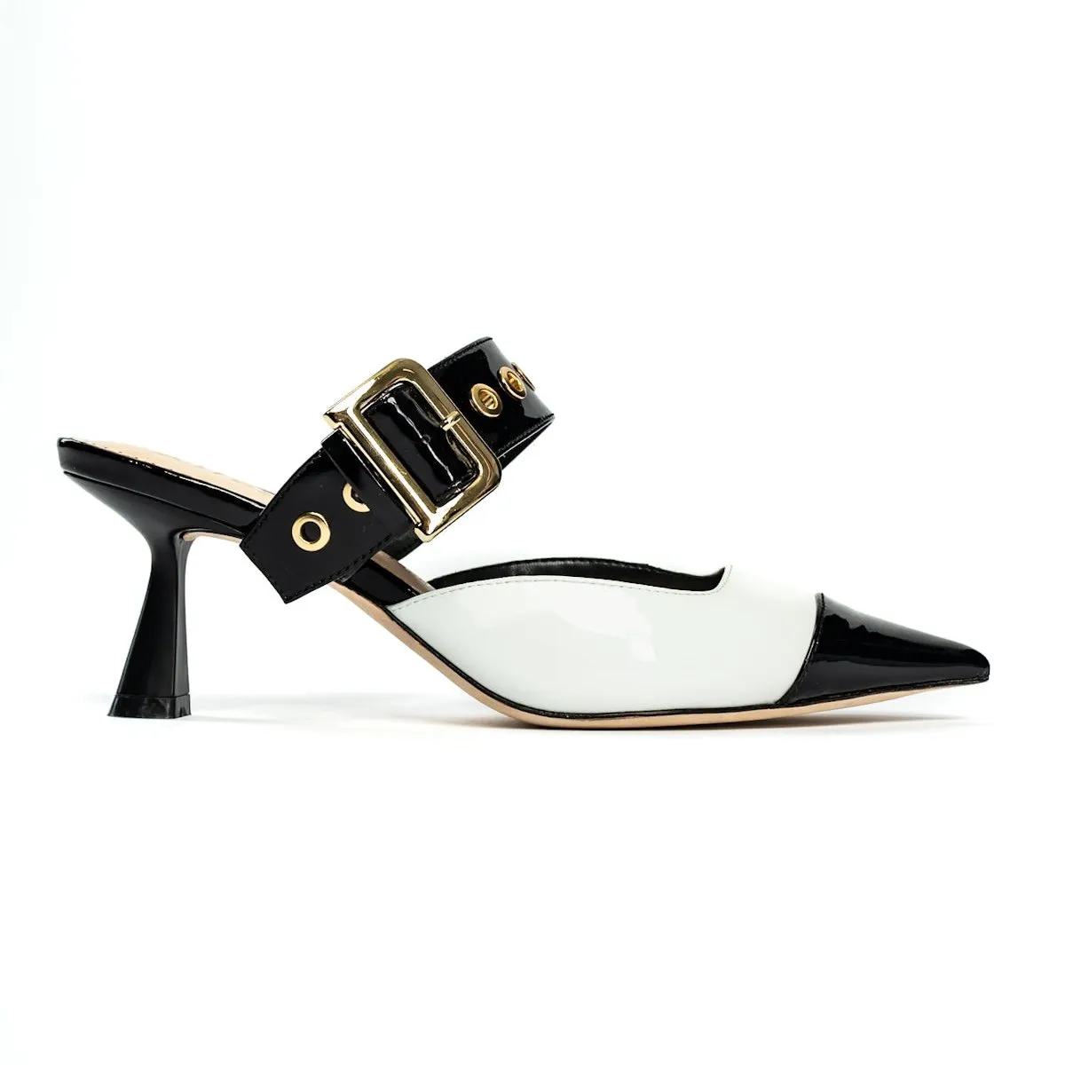 Arianna Patent Leather Mule