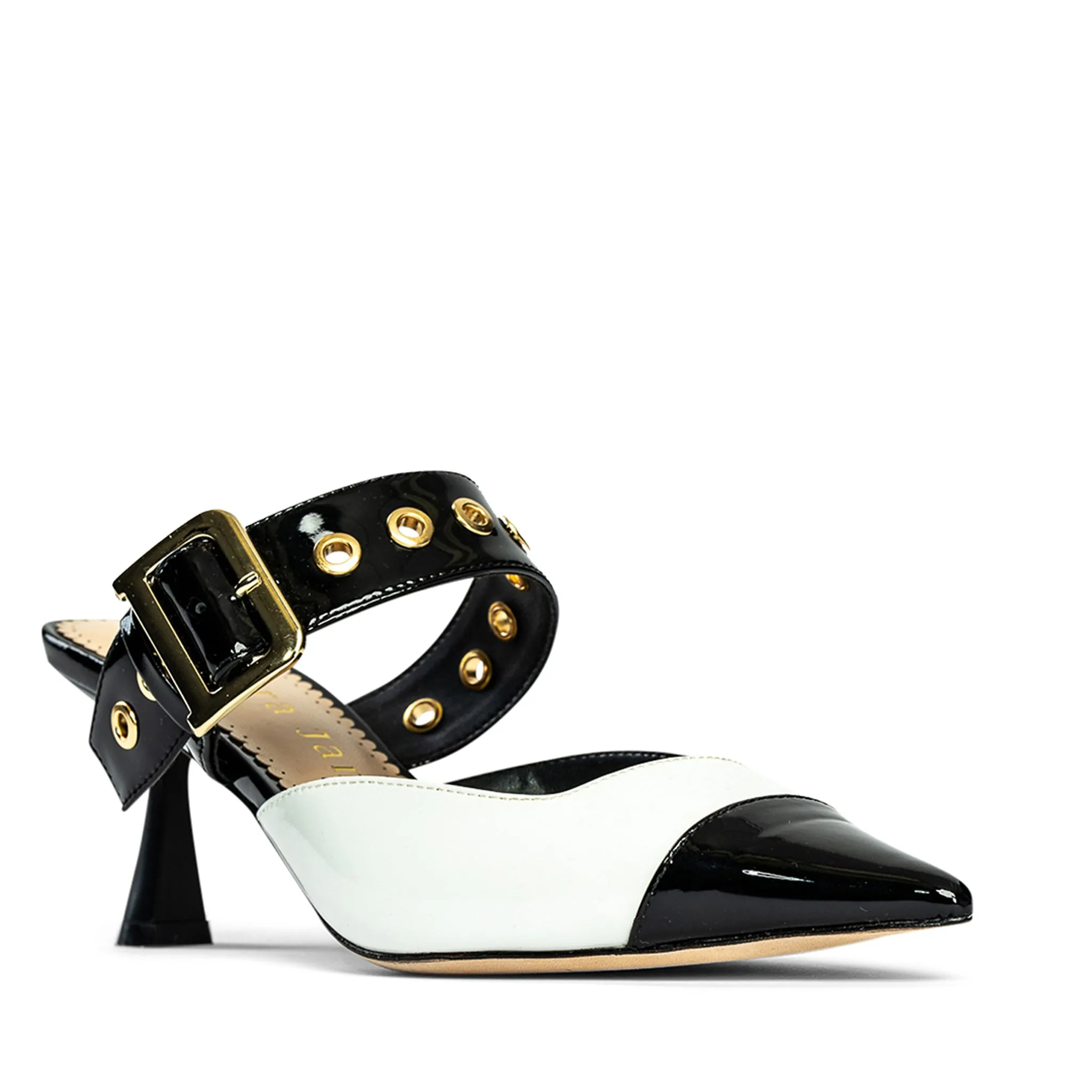 Arianna Patent Leather Mule