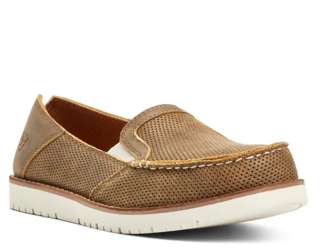 Ariat Ladies Cruiser 360° Brown Bomber Slip On Shoes 10040382