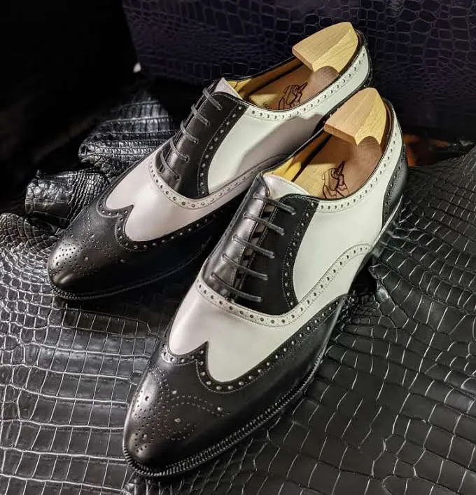 Ascot Asby - Black & White Calf