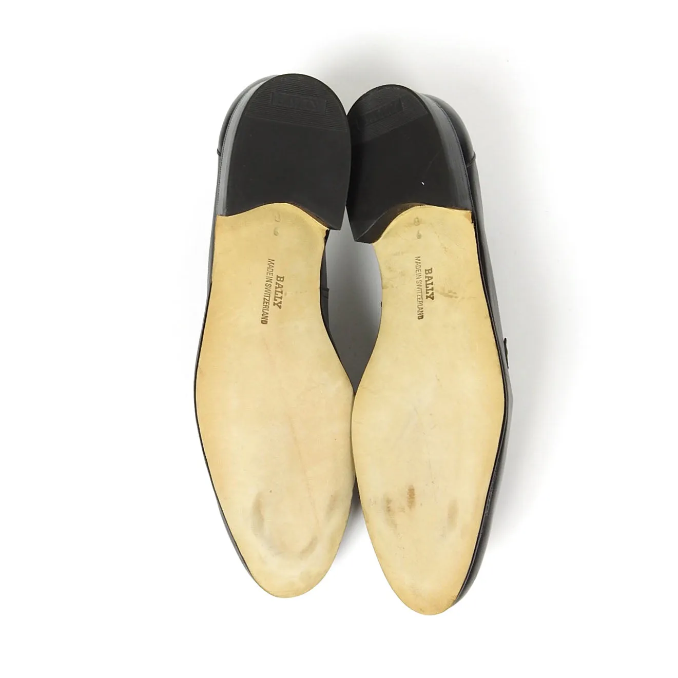 Bally Leather Monarch Loafers Size 9