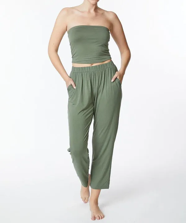 BAMBOO classic casual pants