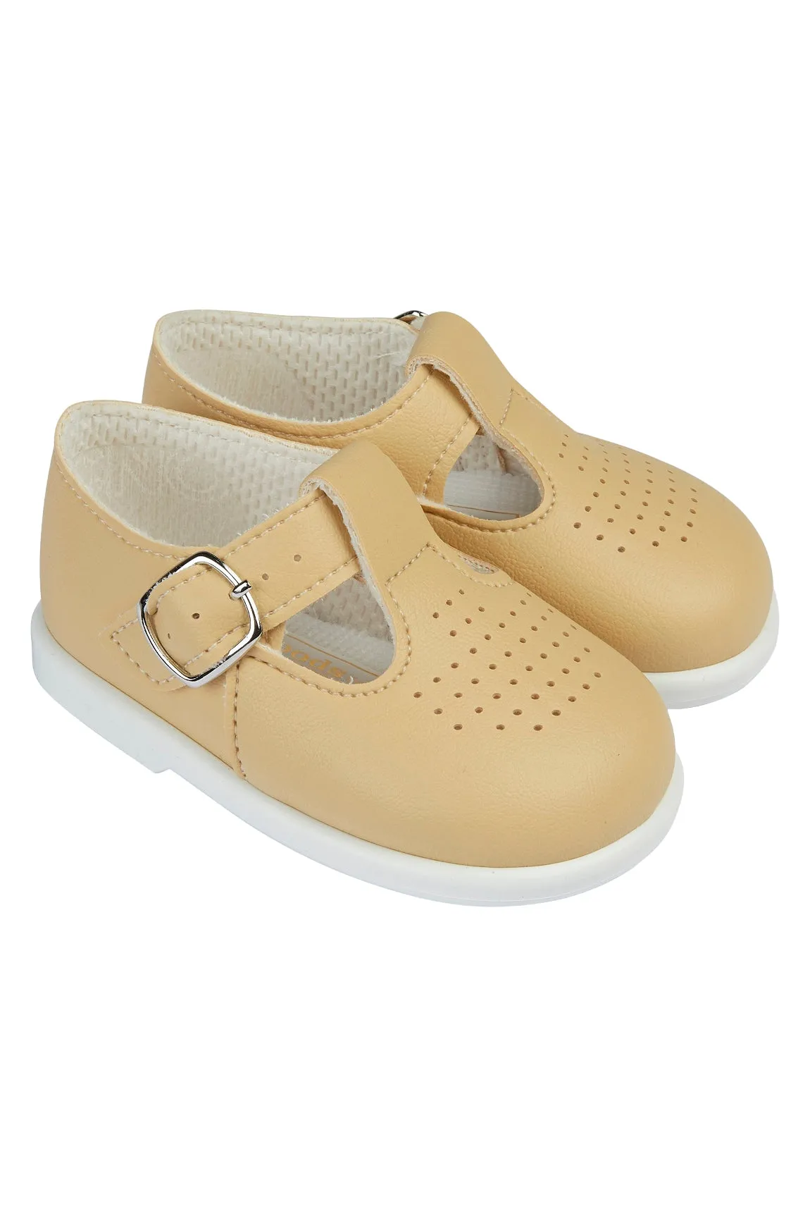 Barley T-Bar Hard Sole Shoes