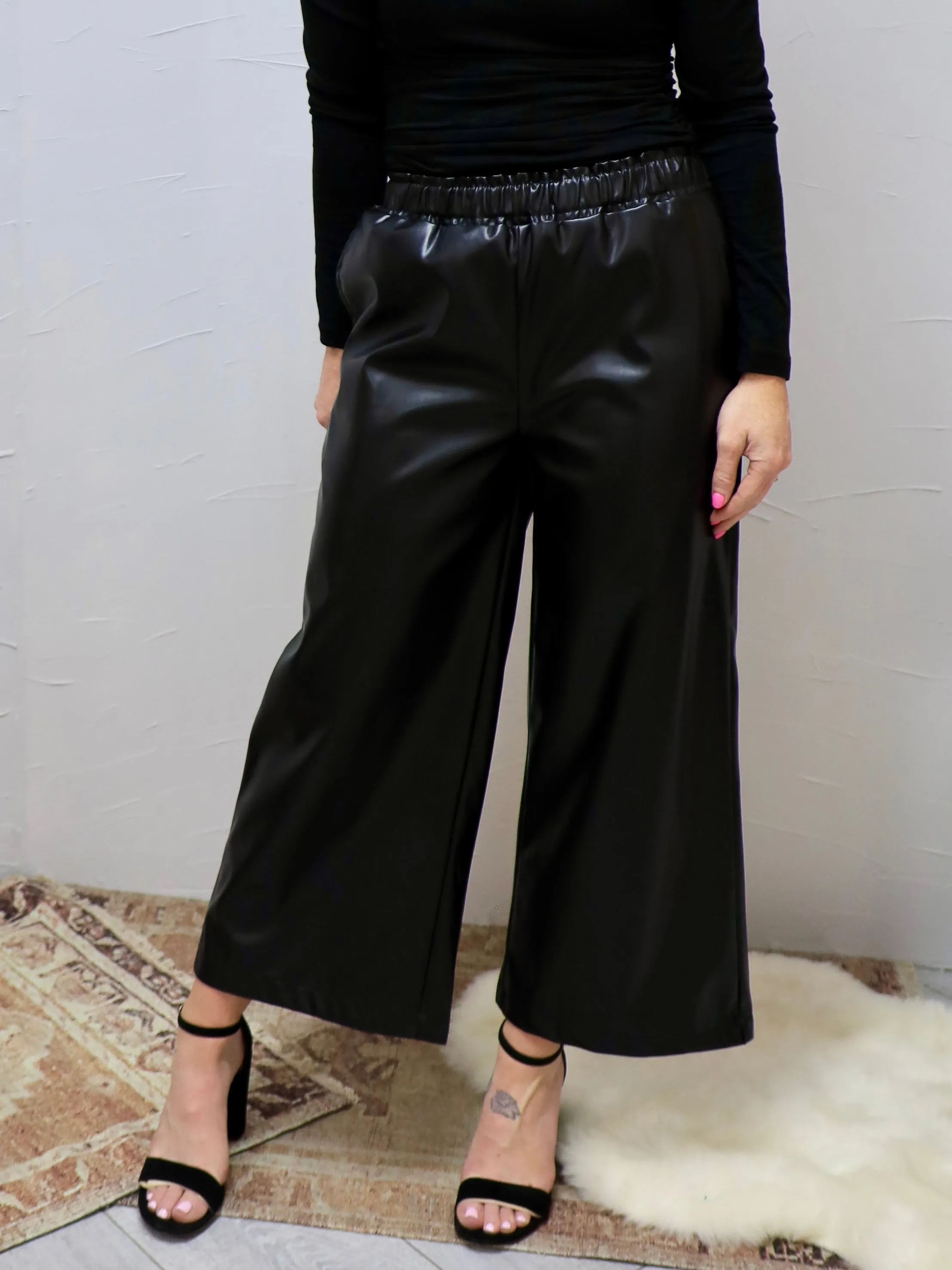 Before I Met You Pleather Pant