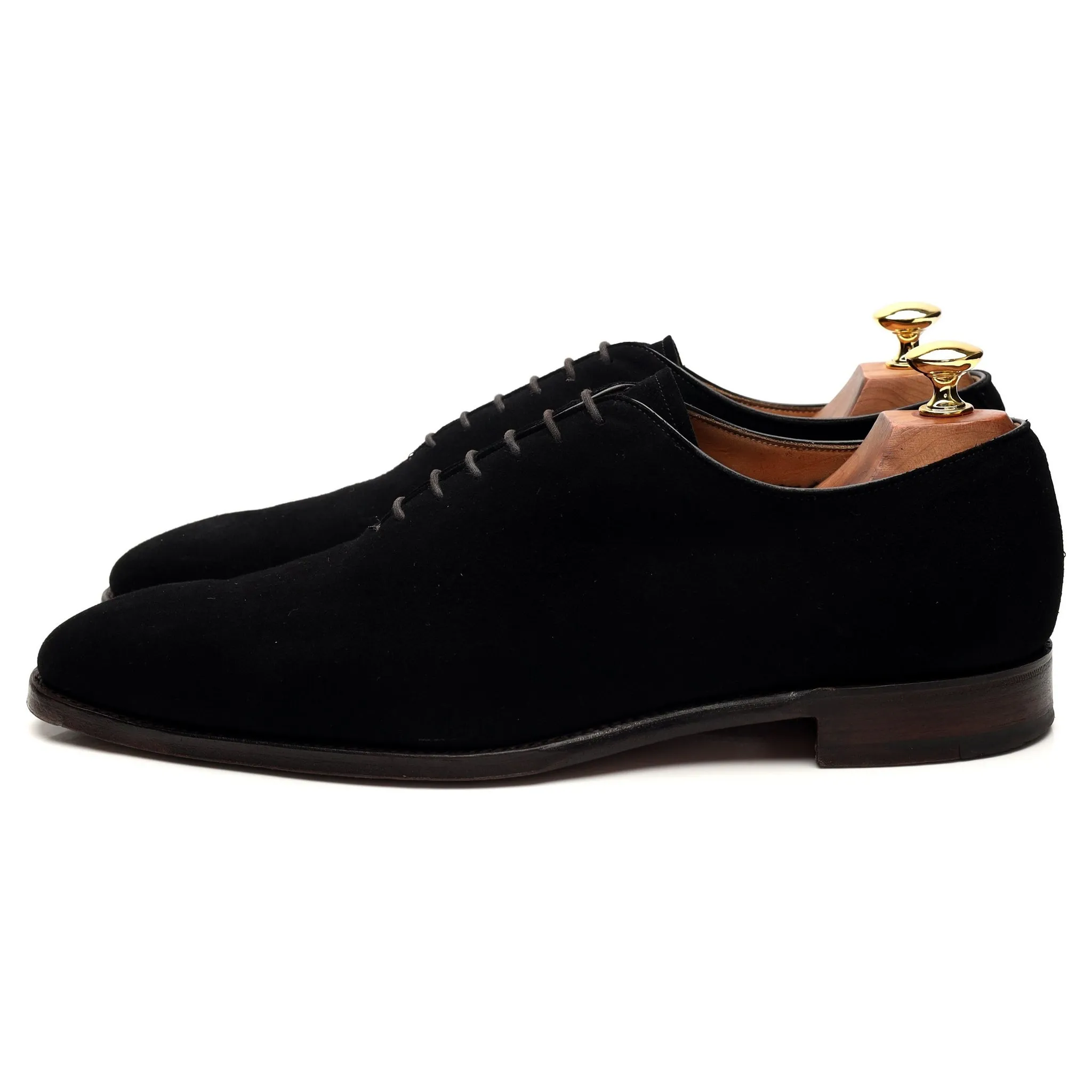 'Berkeley' Black Suede Wholecut Oxford UK 9 F