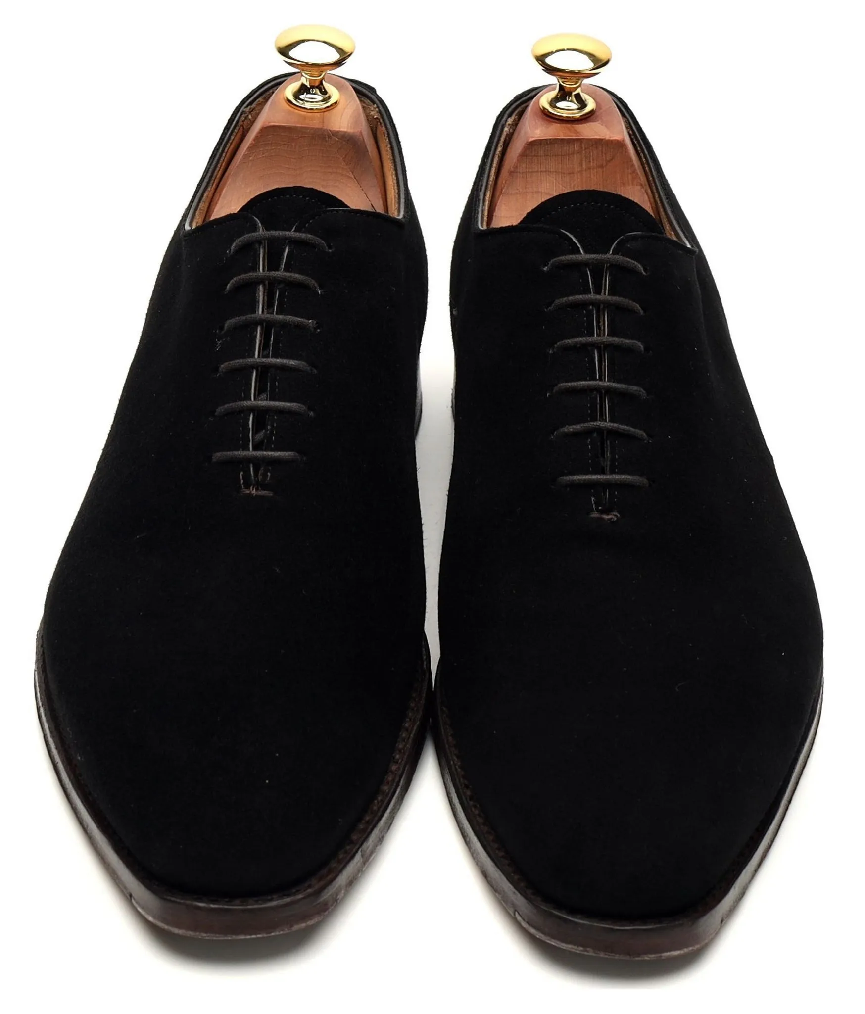 'Berkeley' Black Suede Wholecut Oxford UK 9 F