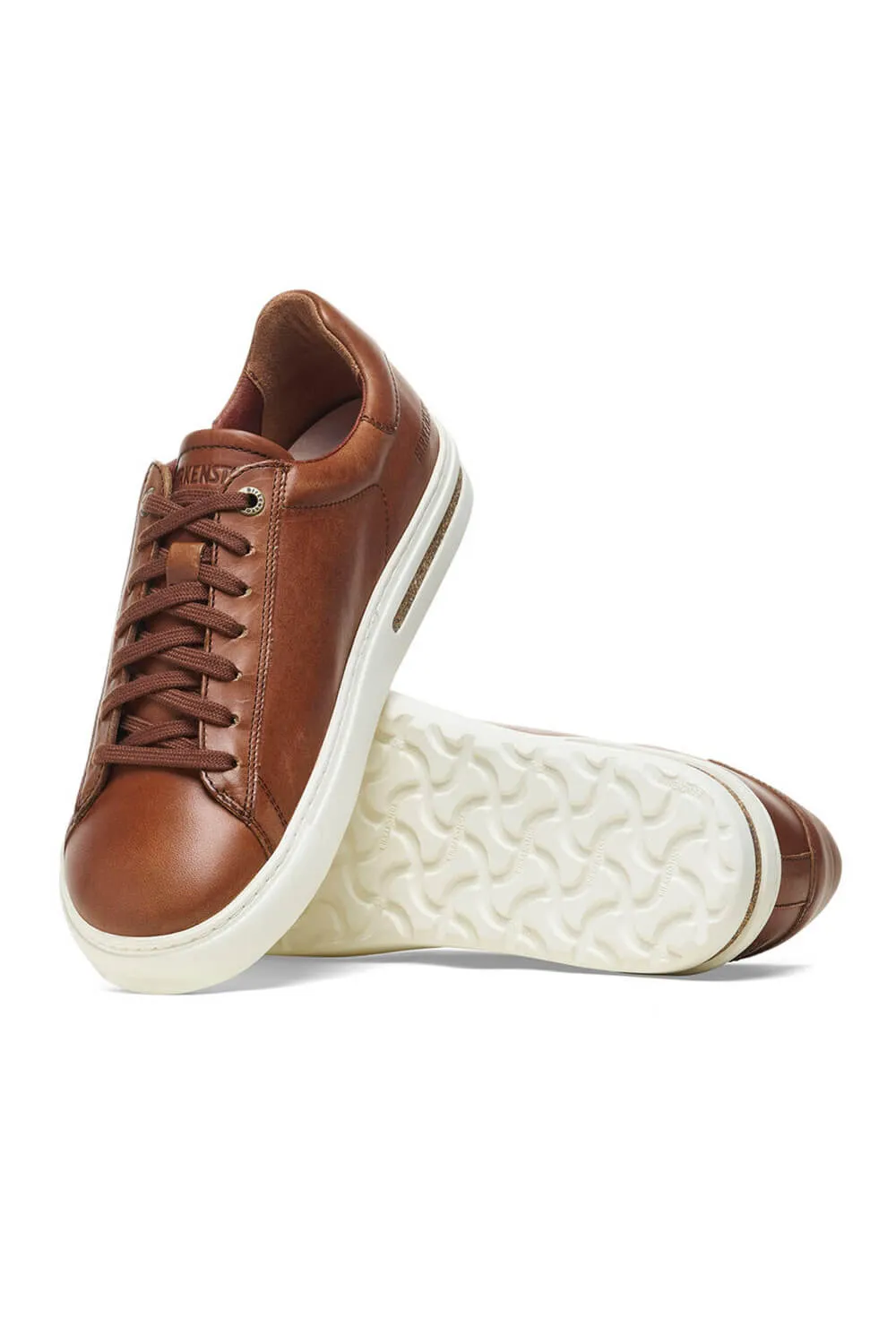 Birkenstock Bend Low Leather Shoes for Men in Cognac | 1026177