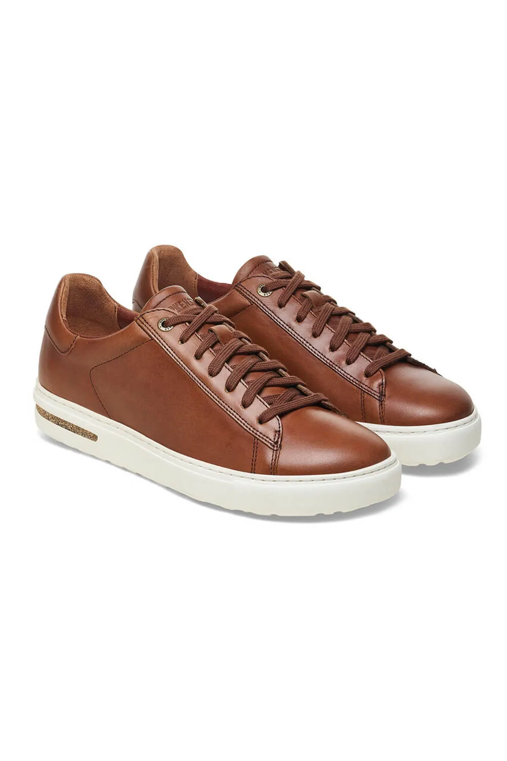 Birkenstock Bend Low Leather Shoes for Men in Cognac | 1026177