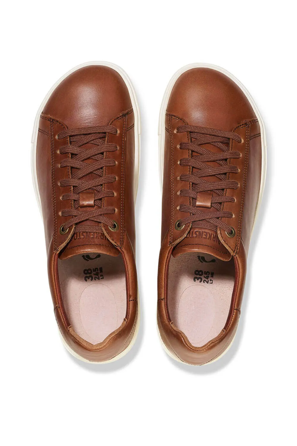 Birkenstock Bend Low Leather Shoes for Men in Cognac | 1026177