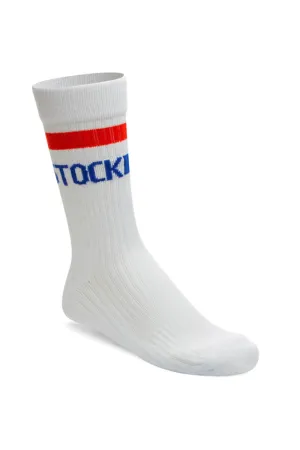 Birkenstock Cotton Crew Stripe Socks for Men in White | 1026271