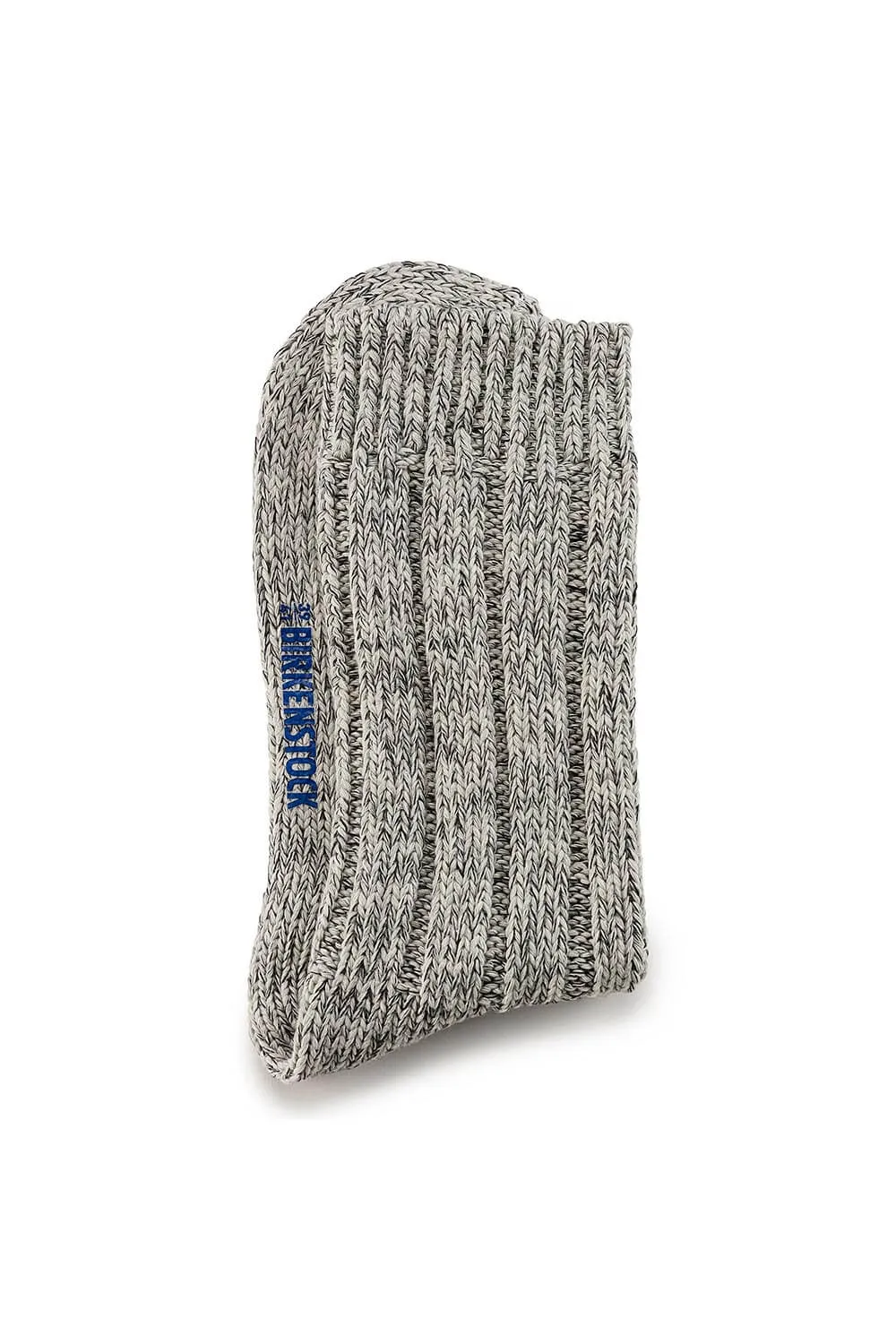 Birkenstock Cotton Twist Crew Socks for Women in Light Grey | 1002446