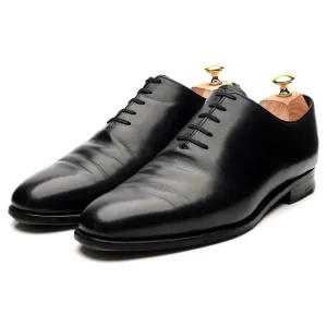 Black Leather Wholecut Oxford UK 10.5