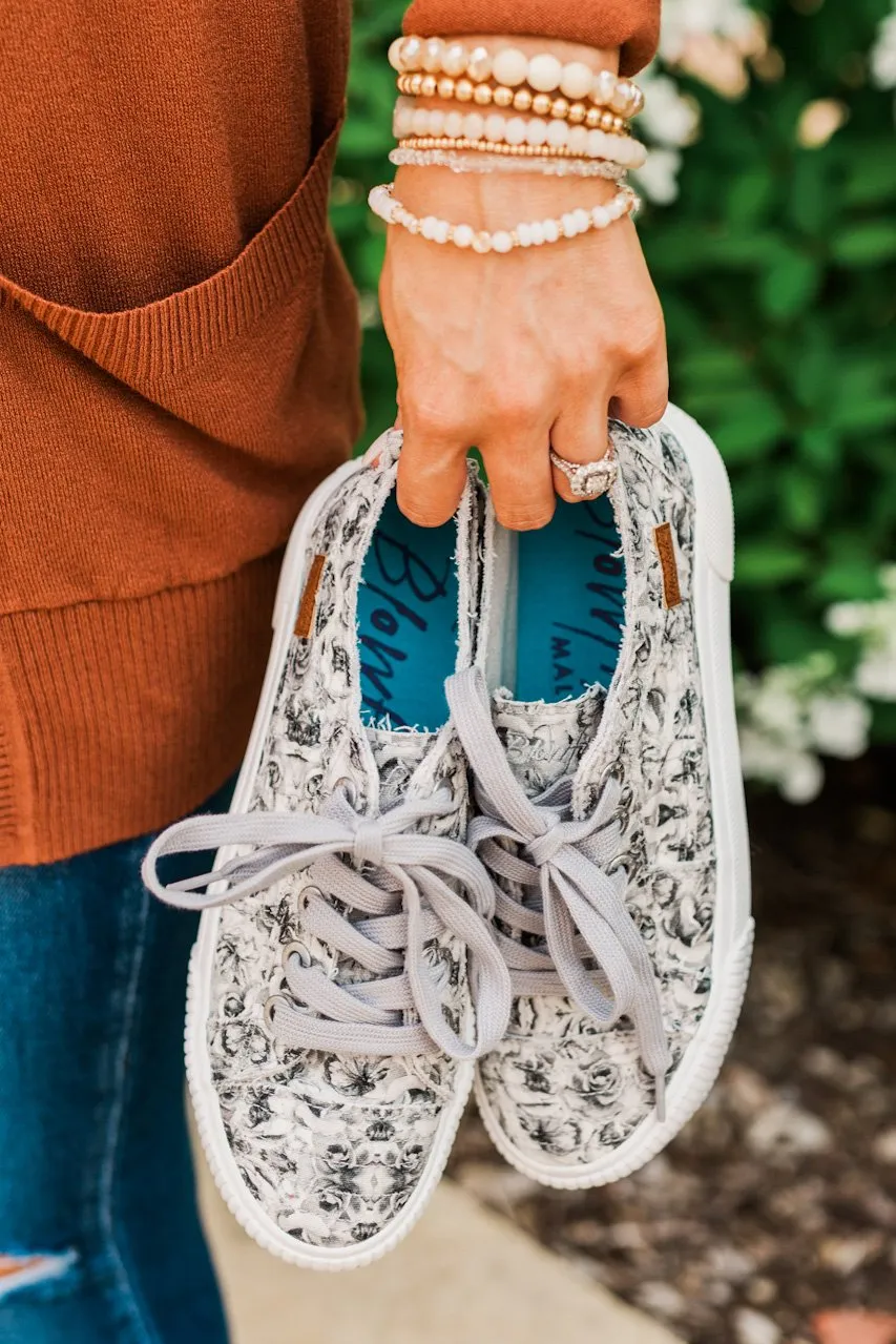 Blowfish Clay Sneakers- Wolf Gray Valley Rose
