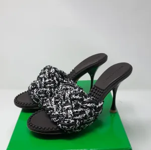 Bottega Veneta Braided Rope and Leather Sandal/Mule