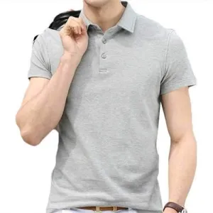 Brief Style Casual Cotton Golf Shirt