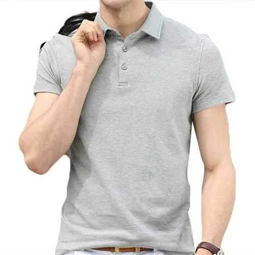 Brief Style Casual Cotton Golf Shirt