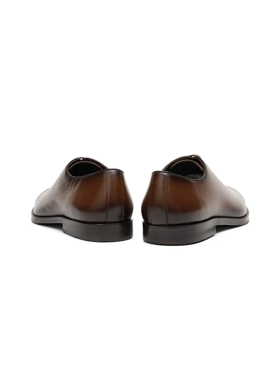 Brown Wholecut Oxford