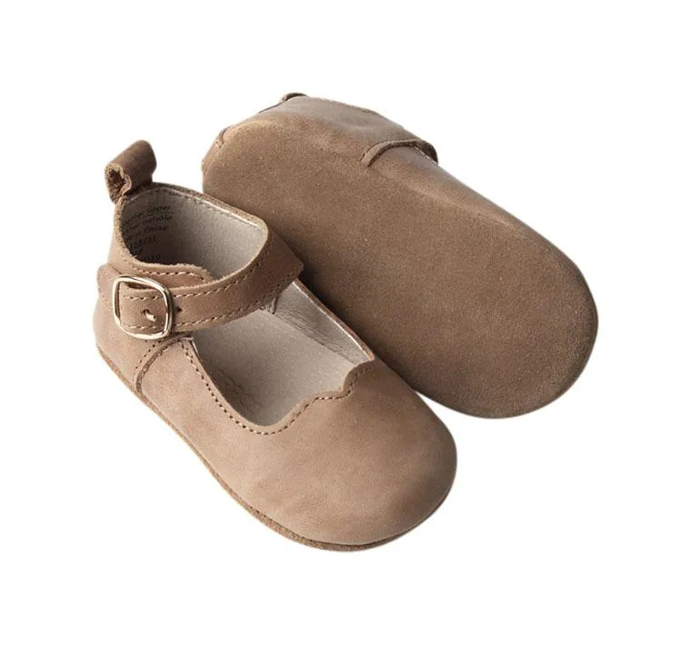 Camel - Mary Jane - US Size 2-4 - Soft Sole