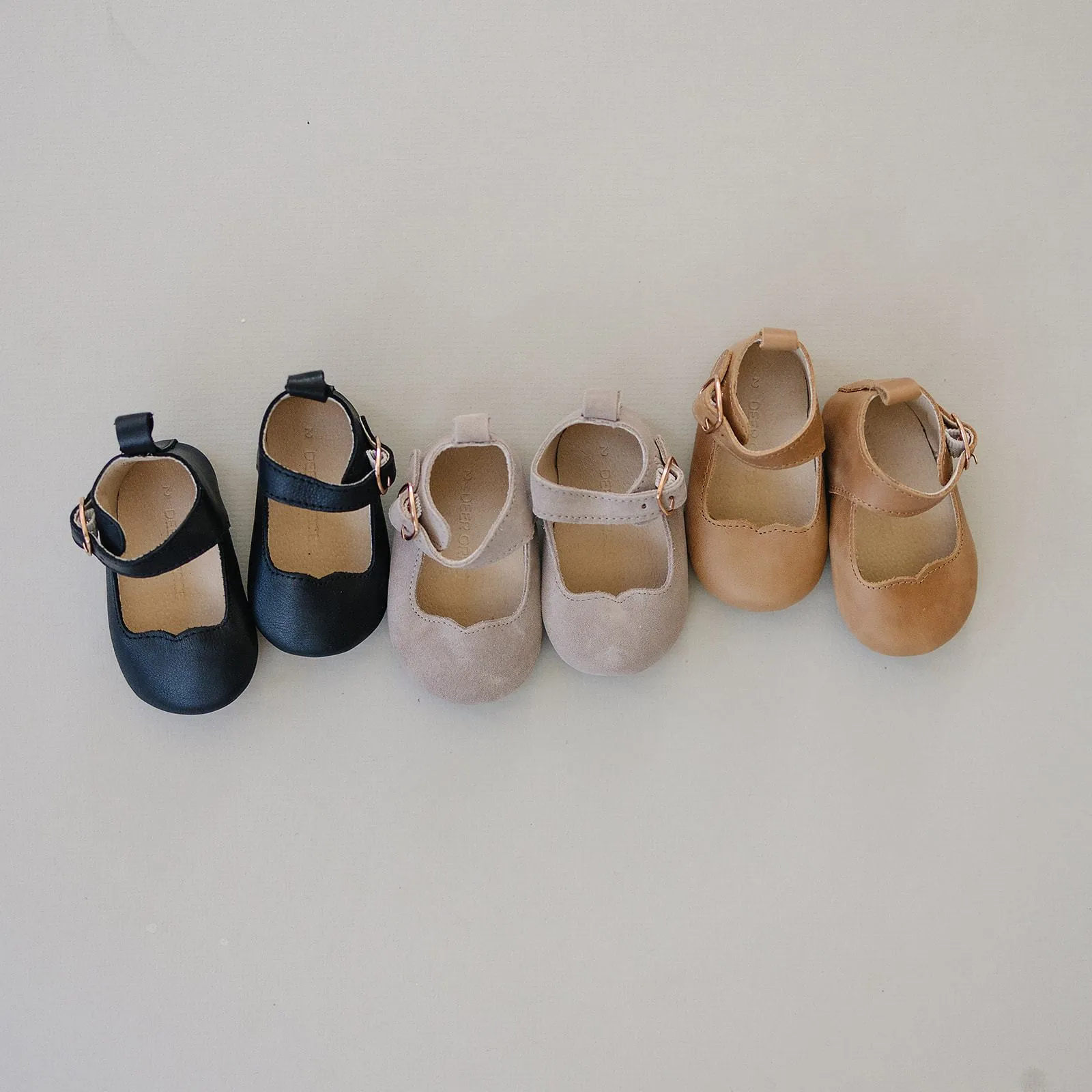 Camel - Mary Jane - US Size 2-4 - Soft Sole