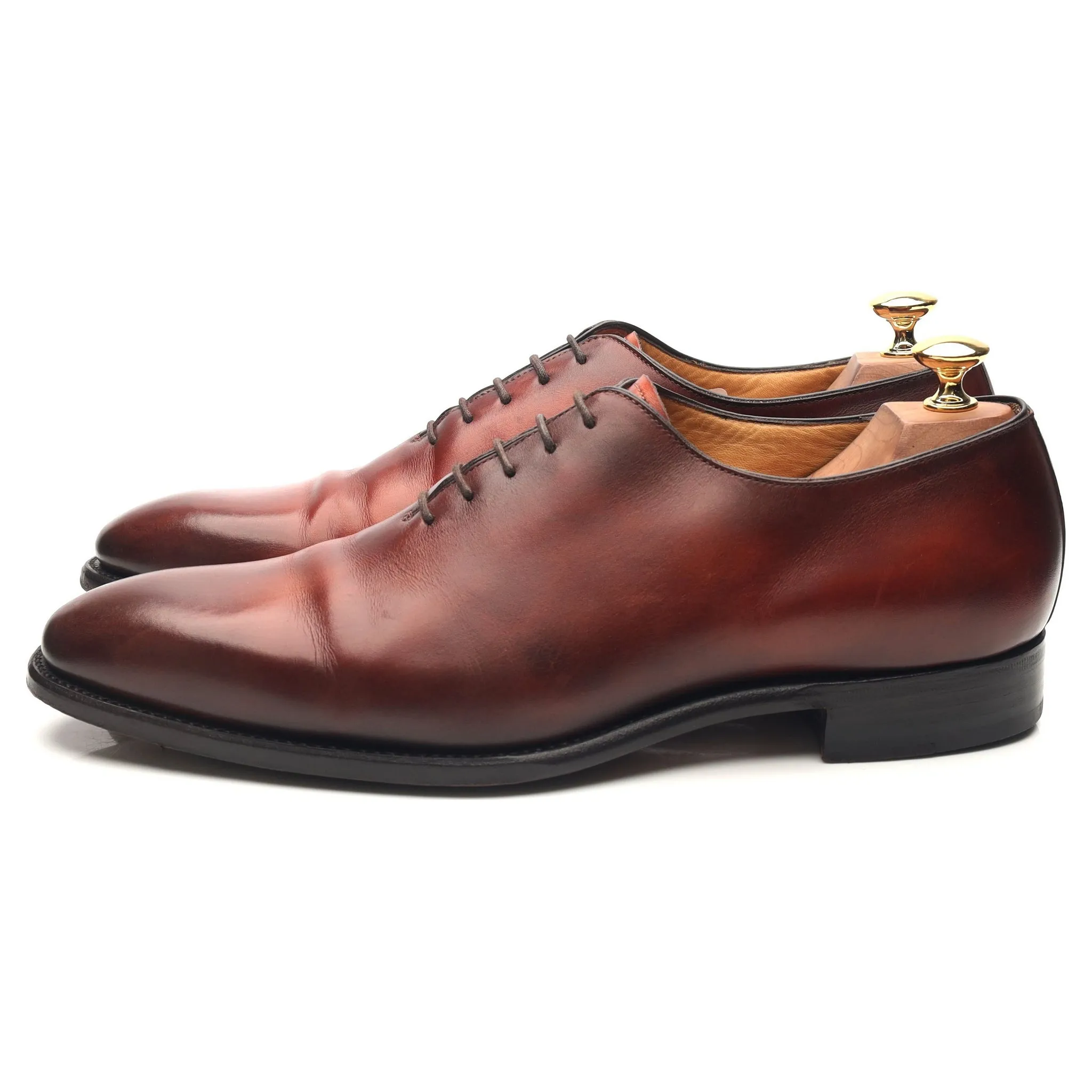 Carlos Santos Tan Brown Wholecut Oxford UK 9 E