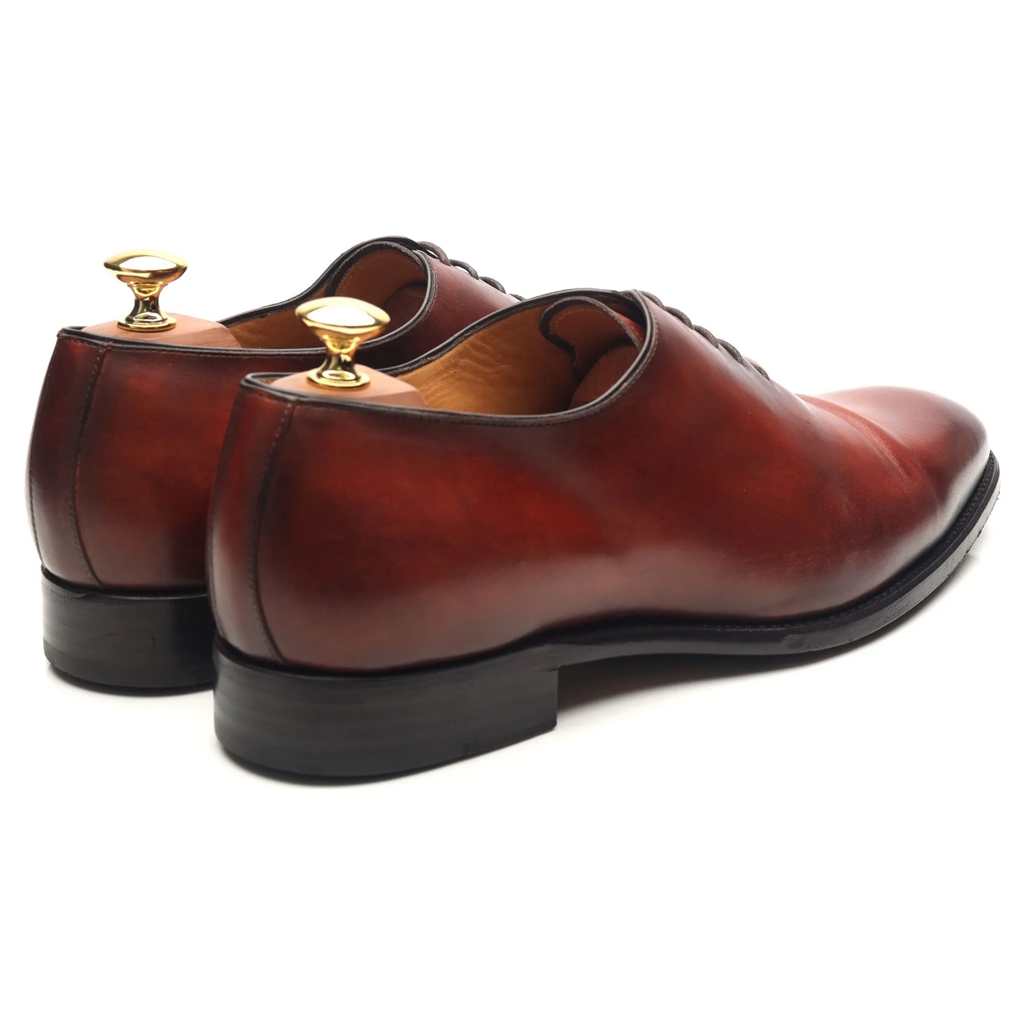 Carlos Santos Tan Brown Wholecut Oxford UK 9 E