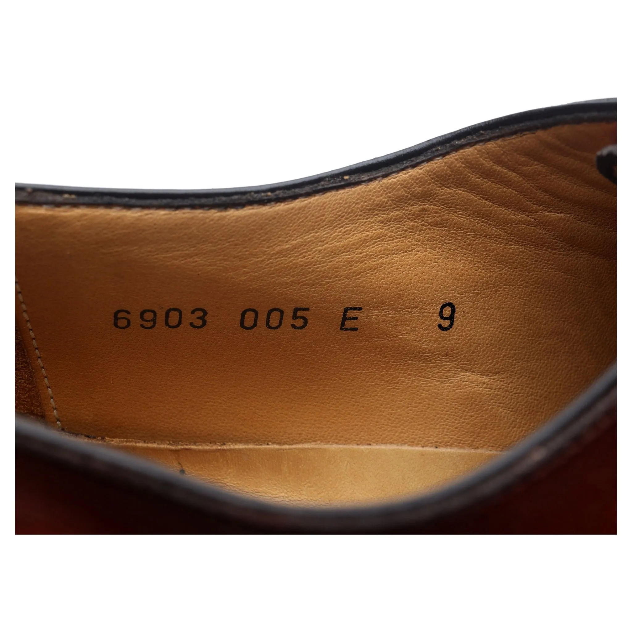 Carlos Santos Tan Brown Wholecut Oxford UK 9 E