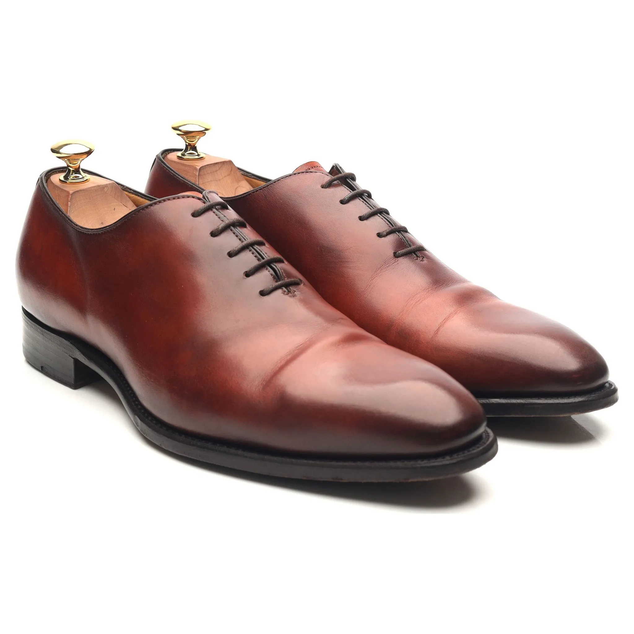Carlos Santos Tan Brown Wholecut Oxford UK 9 E