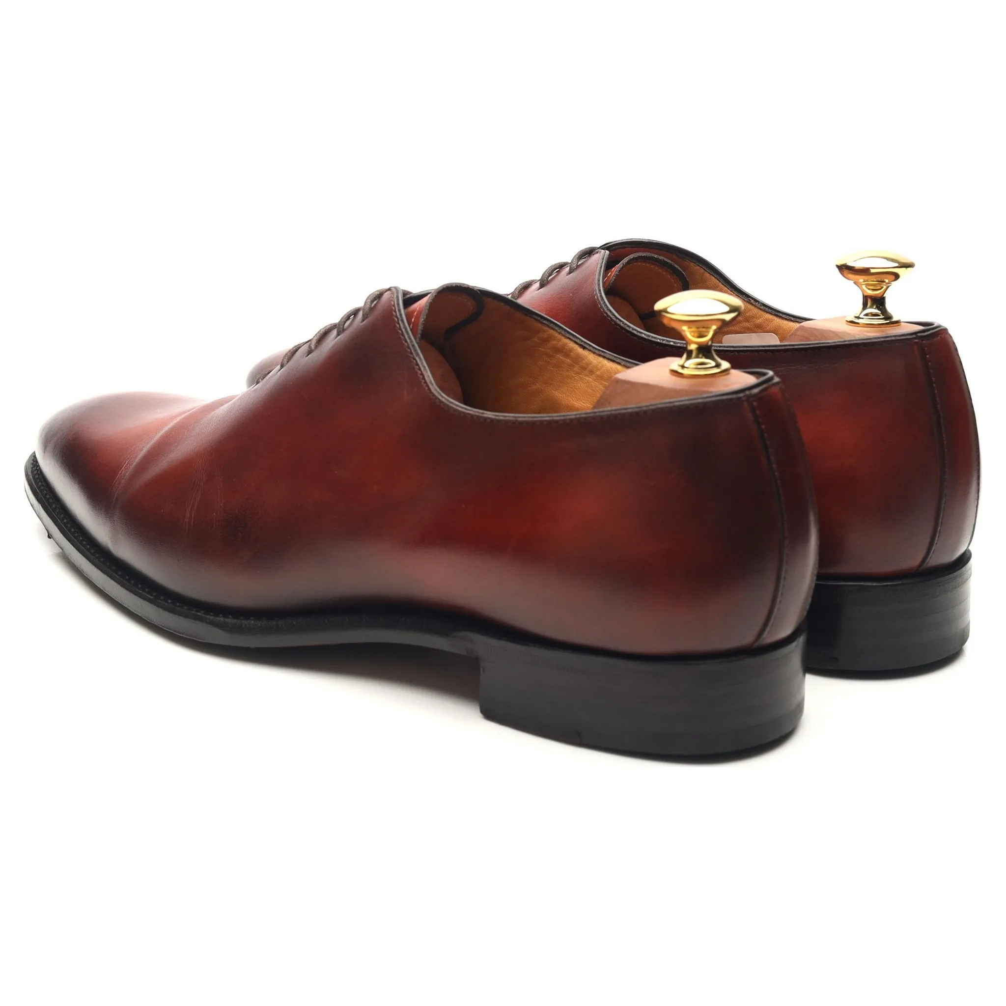 Carlos Santos Tan Brown Wholecut Oxford UK 9 E