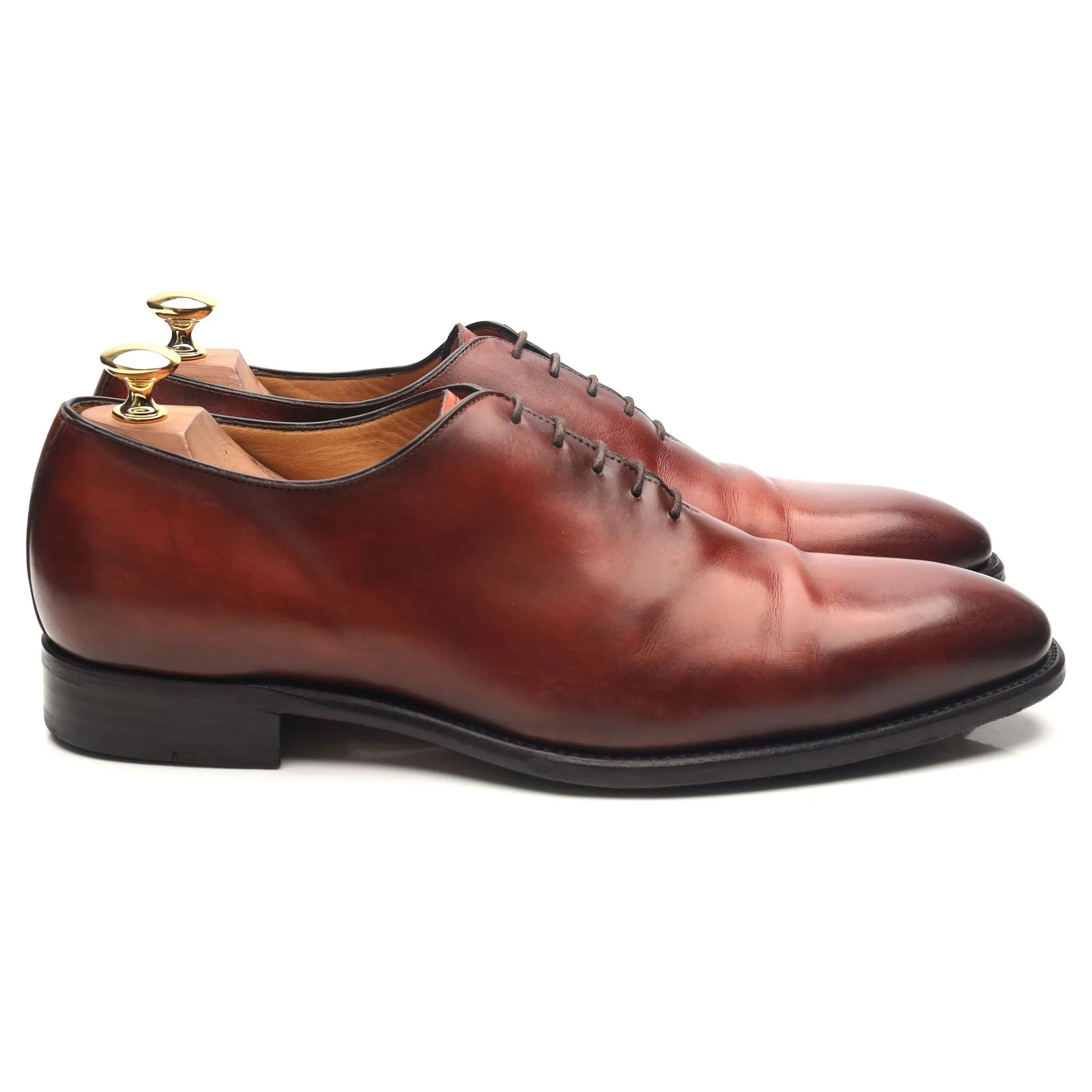 Carlos Santos Tan Brown Wholecut Oxford UK 9 E