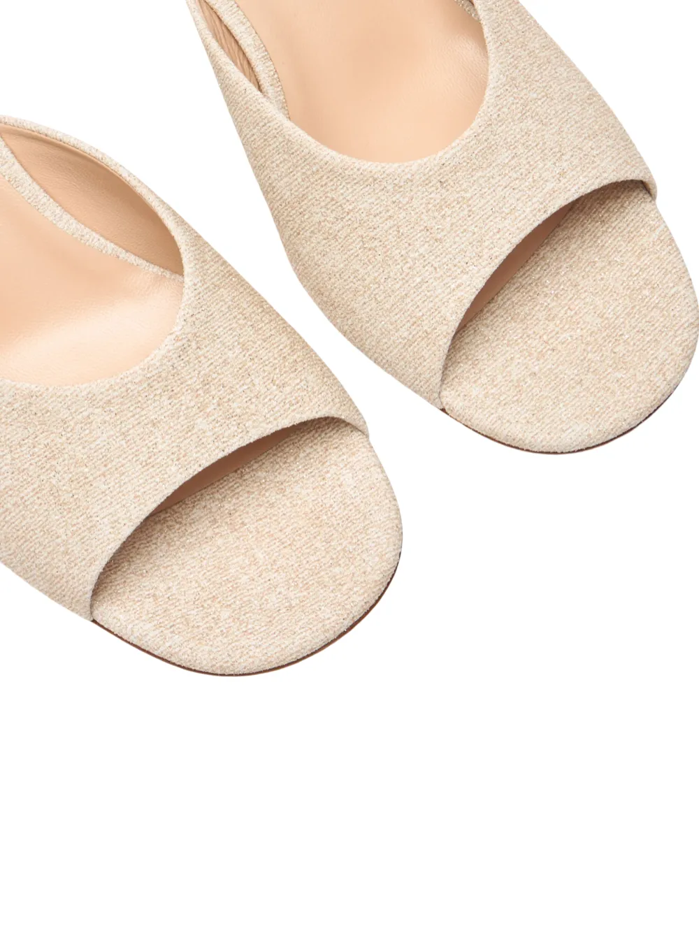 Casadei Cleo Opera Bellagio Mules in Gold
