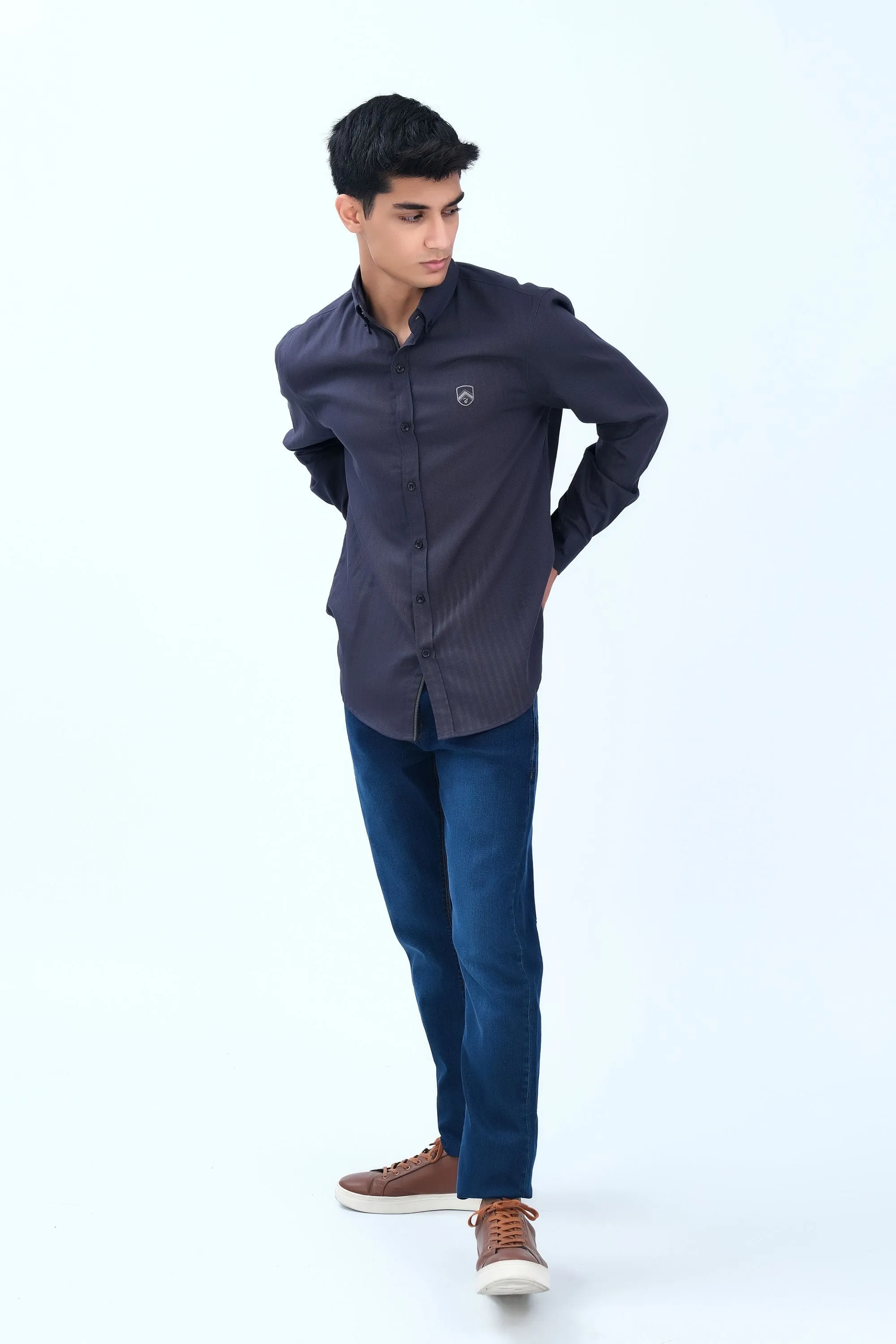 Casual Charcoal Shirt