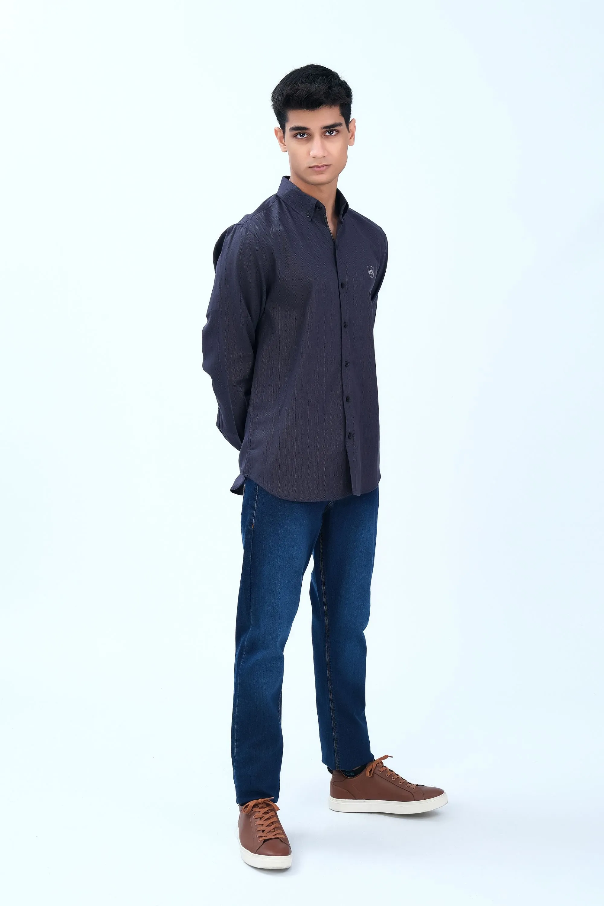Casual Charcoal Shirt