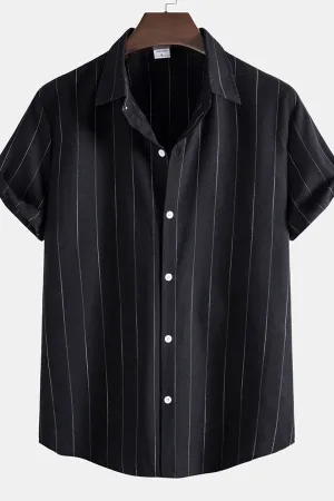 Casual Classic Stripes Shirts