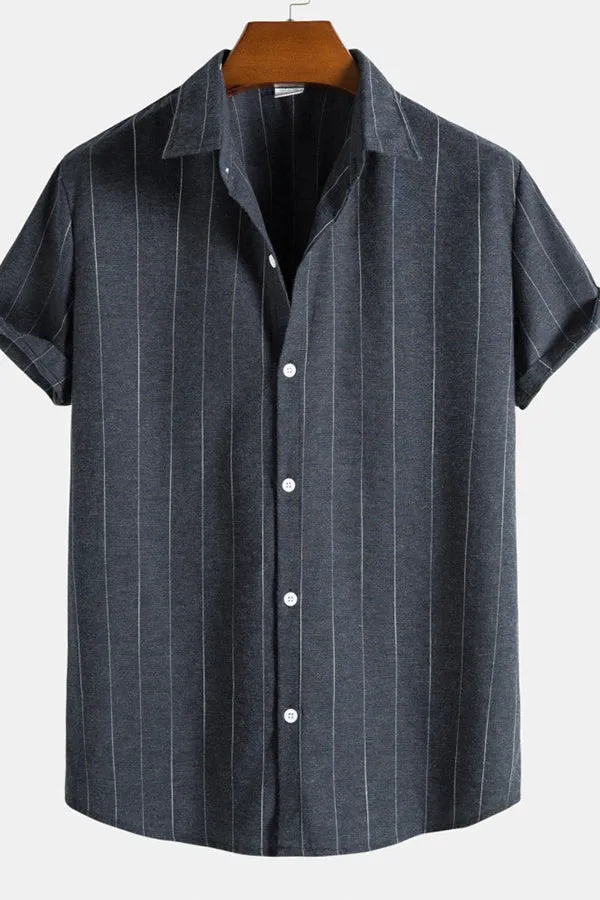 Casual Classic Stripes Shirts