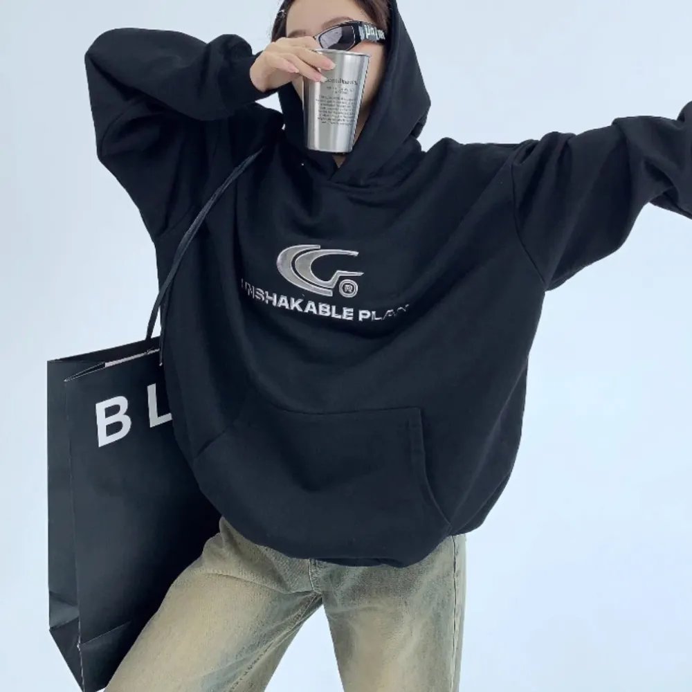 Casual Fashion Solid Color Hoodie