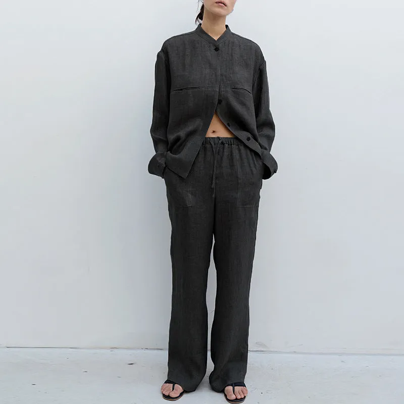 Casual Loose Drooping Trousers