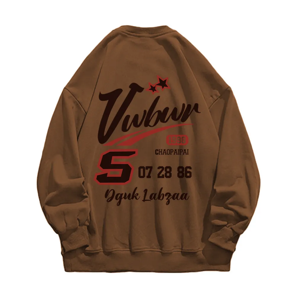 Casual S Letter Sweatshirt