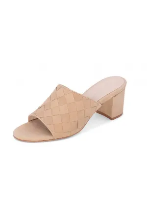 Chocolat Blu Brynne Tan Nubuck Heeled Sandal