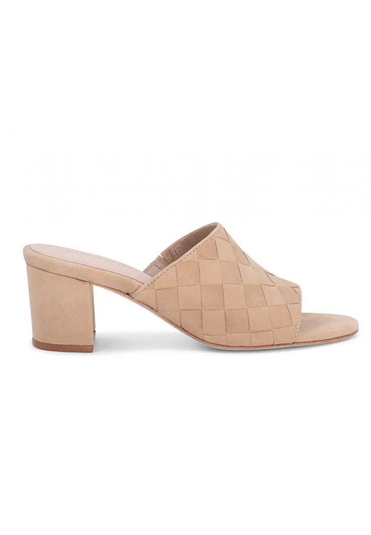 Chocolat Blu Brynne Tan Nubuck Heeled Sandal