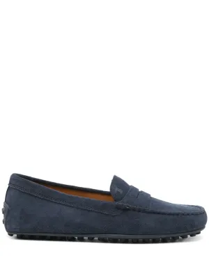 City gommino suede leather loafers