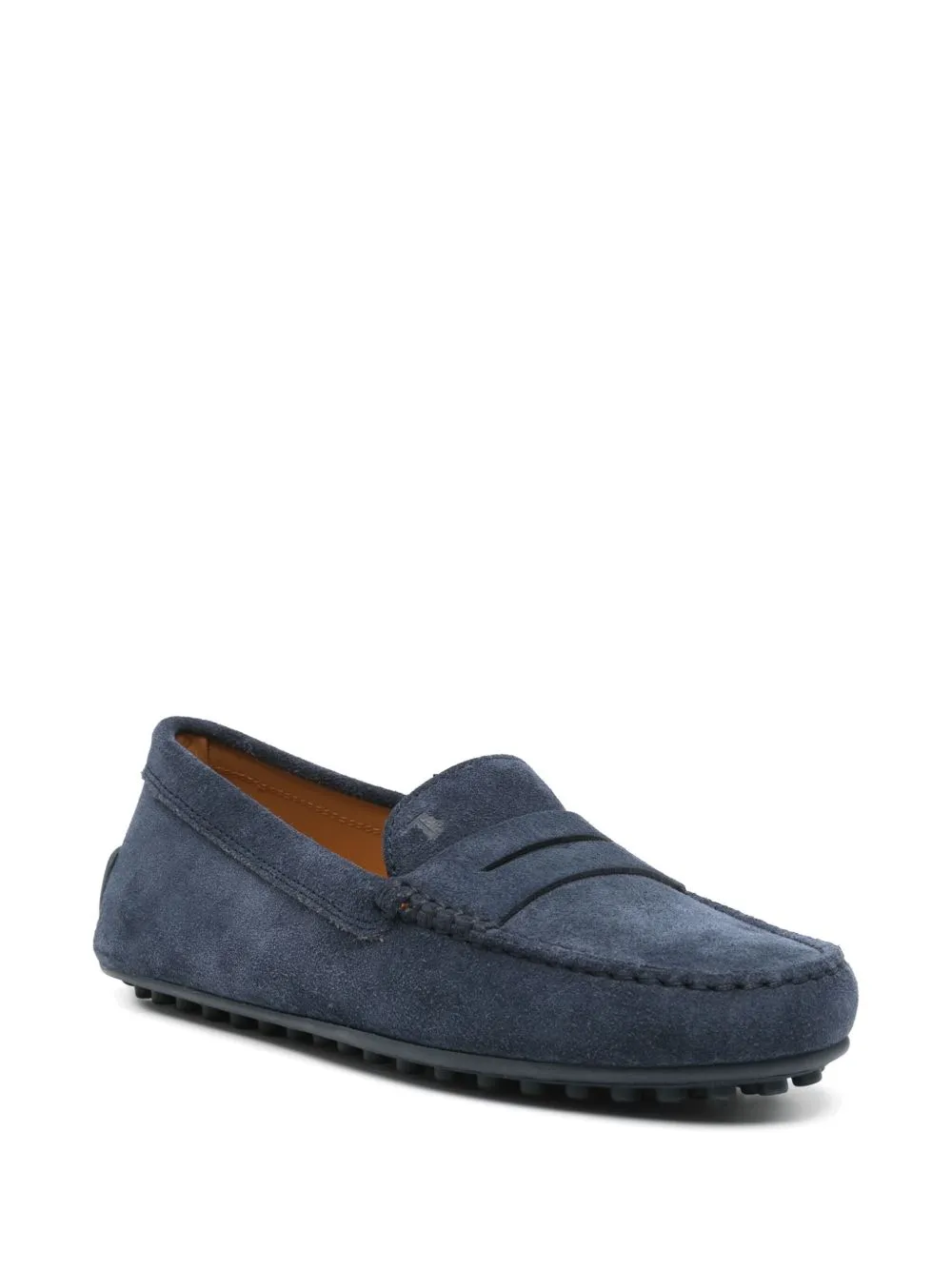 City gommino suede leather loafers